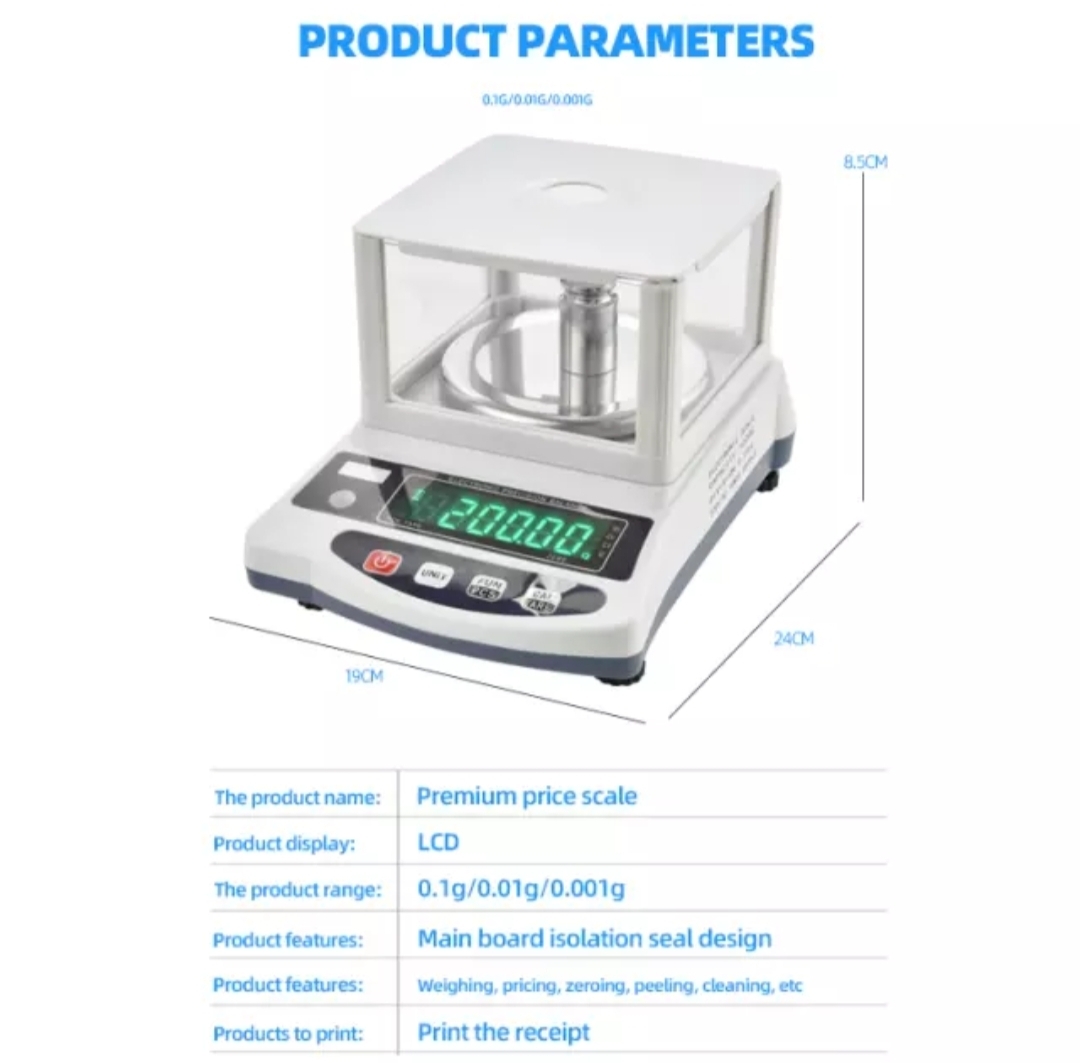 Analytical Precision Scale — 1000g 0.01 g